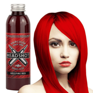 Ohnivě červená barva na vlasy