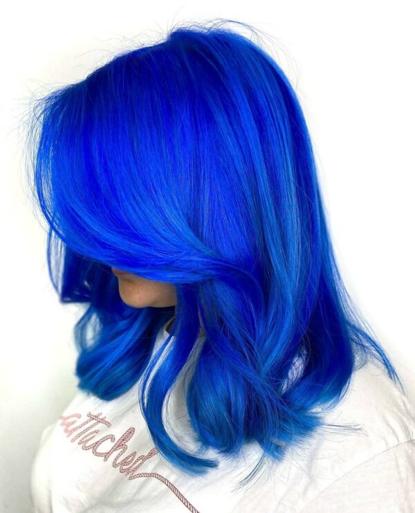 modré vlasy