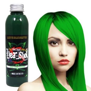 Světle zelená barva na vlasy Headshot