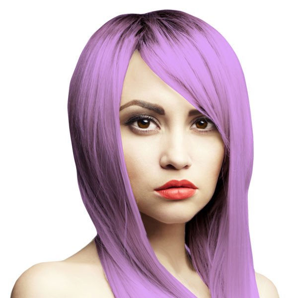 světle fialová barva na vlasy